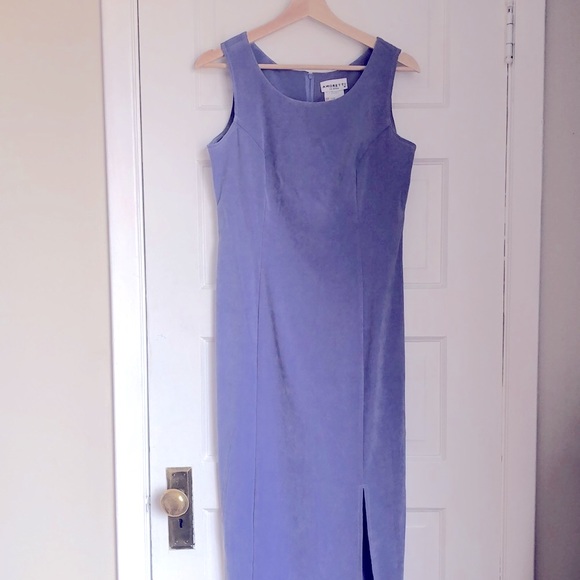 DONATED - Vintage Amoretti Purple Maxi Dress - Picture 2 of 13